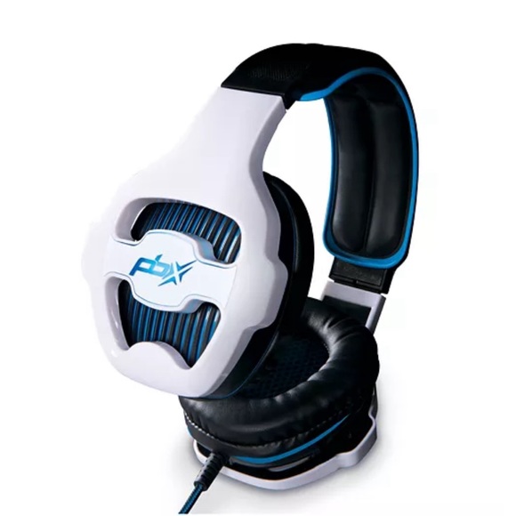 PBX Mantis Pro Gaming Headset White LED LIGHT MICROPHONE MULTI PLATFORM - Picture 2 of 5